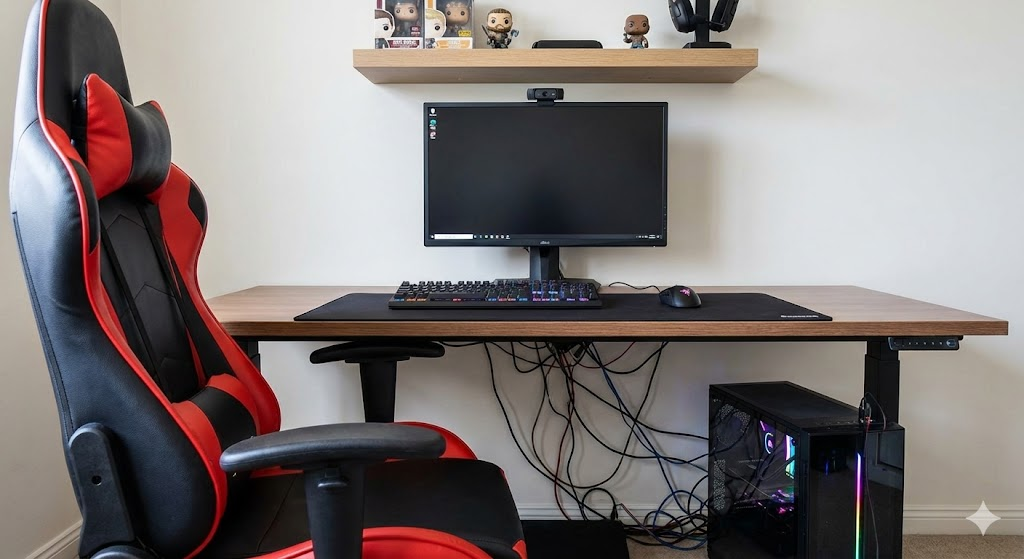 Gamer Desk Setup